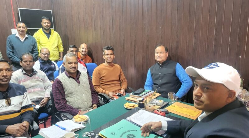 मुख्यमंत्री उदीयमान खिलाड़ी छात्रवृत्ति योजना के अंतर्गत चयन ट्रायल आयोजित करने हेतु बैठक सम्पन्न