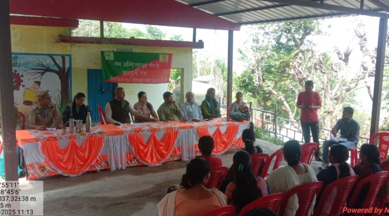 वन विभाग द्वारा मोदांड़ी गांव में हुआ सरकार जनता के द्वार कार्यक्रम