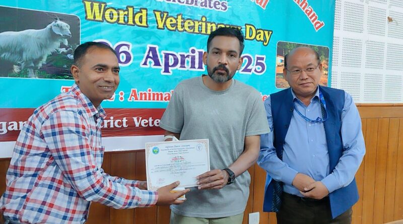 विश्व पशु चिकित्सा दिवस के अवसर पर आयोजित हुई कार्यशाला