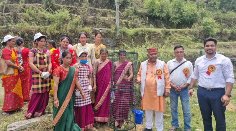123.47 लाख की लागत विधानसभा अध्यक्ष ऋतु खण्डूडी ने 123.47 लाख की लागत से बने नलकूप का किया उद्घाटन