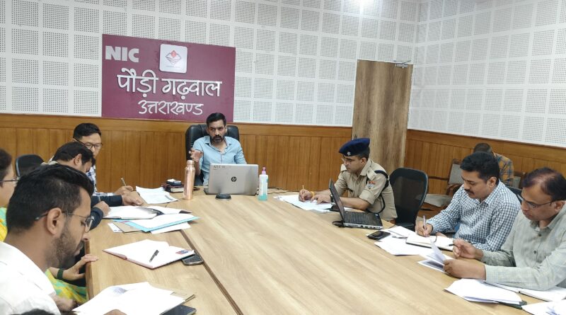 नशे में वाहन चलाने वालो पर नकेल कसने के लिए स्थापित होगा कंट्रोल रूम-डीएम