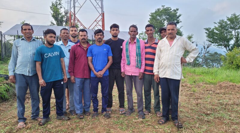 उत्तिण्डा गांव में BSNL टावर निर्माण में मजदूरों के बकाया भुगतान का मामला, मजदूरों को साल भर बाद भी नहीं मिली मजदूरी