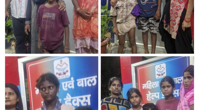 बाल संरक्षण अभियान के अंतर्गत 43 नाबालिगों का रेस्क्यू, अभिभावकों को दी गयी सख़्त चेतावनी एवं परामर्श