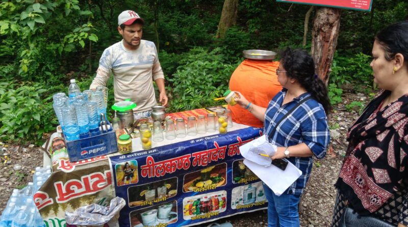 कावड़ यात्रा मार्ग पर खाद्य प्रतिष्ठानों का संयुक्त निरीक्षण