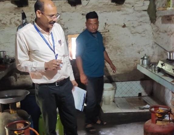 घरेलू गैस सिलेंडरों के दुरुपयोग पर आपूर्ति विभाग की सख़्ती, जिले में 71300 का चालान