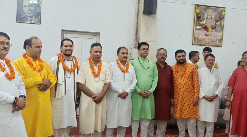उत्तराखण्ड विद्वत् सभा (पंजी0) द्वारा द्विवार्षिक कार्यकारिणी का निर्विरोध निर्वाचन सम्पन्न