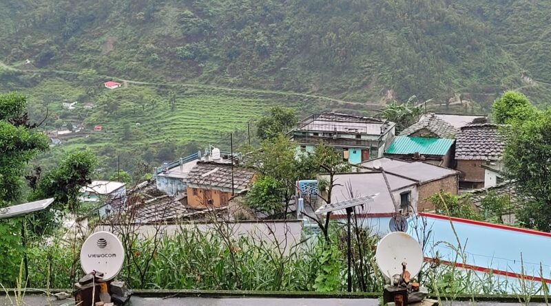 पौड़ी गढ़वाल में सुबह 11 बजे तक वर्षा की स्थिति