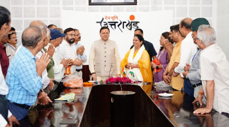 सिंगटाली मोटर पुल स्वीकृति पर मुख्यमंत्री से मिली संघर्ष समिति, विधायक रेनू बिष्ट के नेतृत्व में जताया आभार