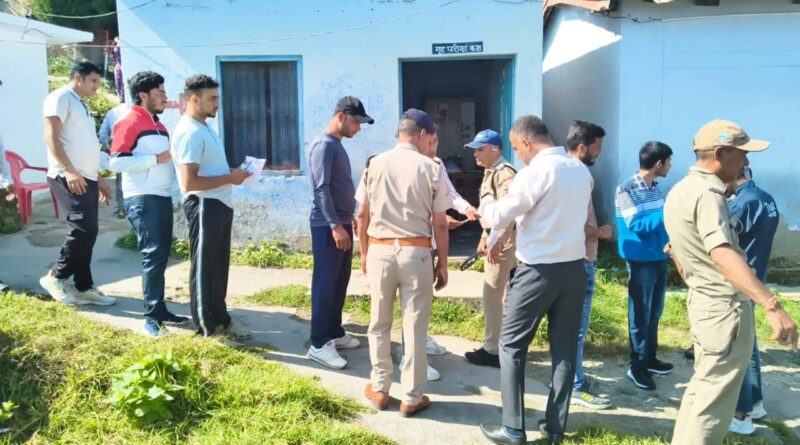 यूकेएसएसएससी स्नातक स्तरीय परीक्षा: पौड़ी जनपद में 61.01% उपस्थिति