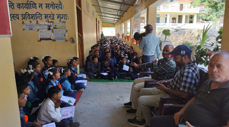 स्वच्छता ही सेवा पखवाड़े में विद्यार्थियों ने दिखाया उत्साह