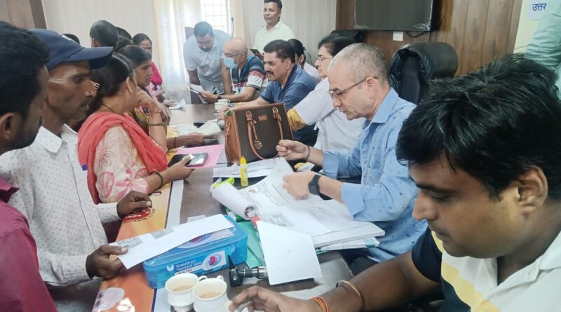 स्वास्थ्य शिविरों में 350 से अधिक लोगों ने लिया लाभ*