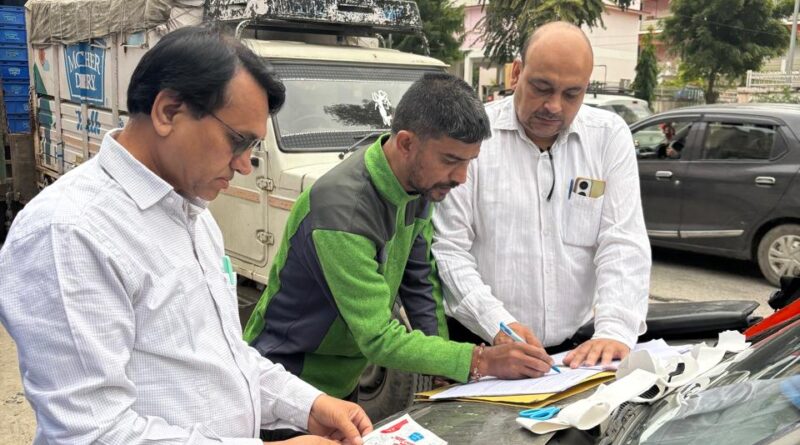 दीपावली पर्व को लेकर जनपद में खाद्य सुरक्षा विभाग का सघन निरीक्षण अभियान