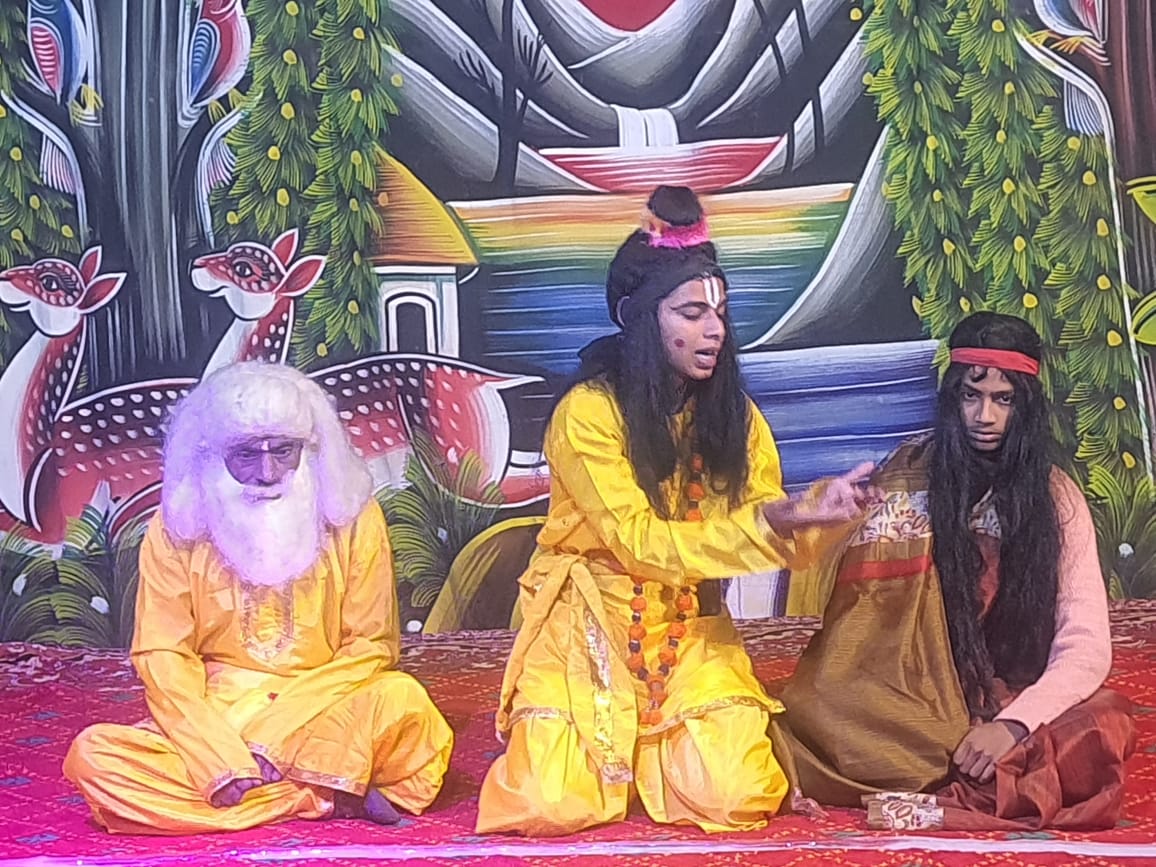 उत्तिण्डा में रामलीला का शुभारंभ, श्रवण कुमार की लीला ने दर्शकों को किया भावविभोर