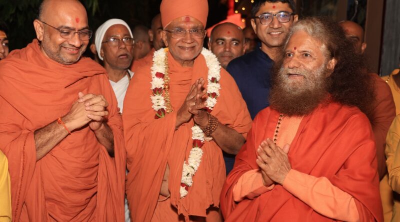 परमार्थ निकेतन में स्वामिनारायण गुरूकुल साधना शिविर आरंभ, संतों के सान्निध्य में साधकों ने पाया आध्यात्मिक अनुभव