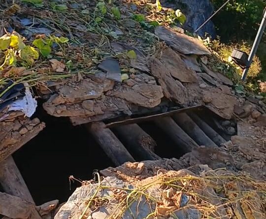 द्वारीखाल ब्लॉक के बागों गांव में भालू ने तोड़ी घर की छत, ग्रामीणों में दहशत