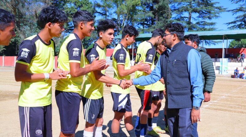 राज्य स्तरीय फुटबॉल प्रतियोगिता के दूसरे दिन रोमांचक हुए मुकाबले