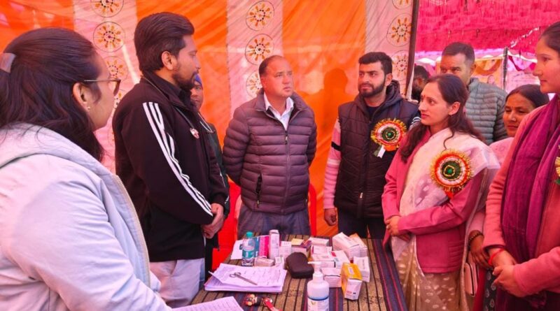 जनता इंटर कॉलेज ल्वाली में बहुउद्देशीय शिविर का आयोजन