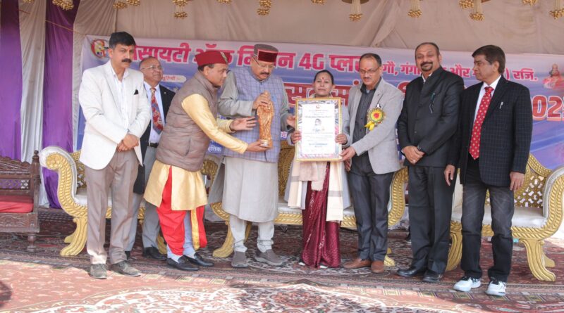 ऋषिकेश की समाजसेवी सुशीला सेमवाल को मिला “देवी अहिल्याबाई होलकर” पुरस्कार 2025