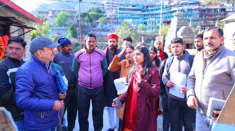 राहु मंदिर बनेगा अंतरराष्ट्रीय धार्मिक पर्यटन केंद्र, जिलाधिकारी ने विकास कार्यों का किया स्थलीय निरीक्षण