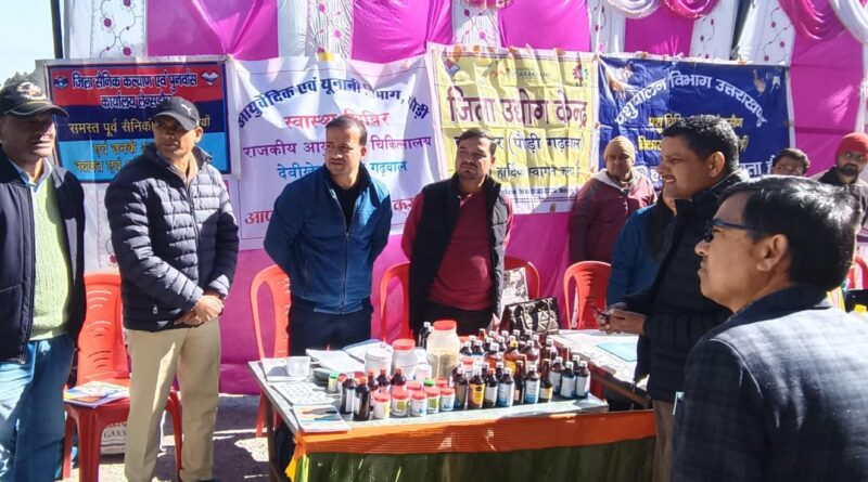 जन-जन के द्वार कार्यक्रम के तहत पोखड़ा की न्याय पंचायत राजखिल में बहुउद्देश्यीय शिविर, 27 शिकायतों का मौके पर निस्तारण