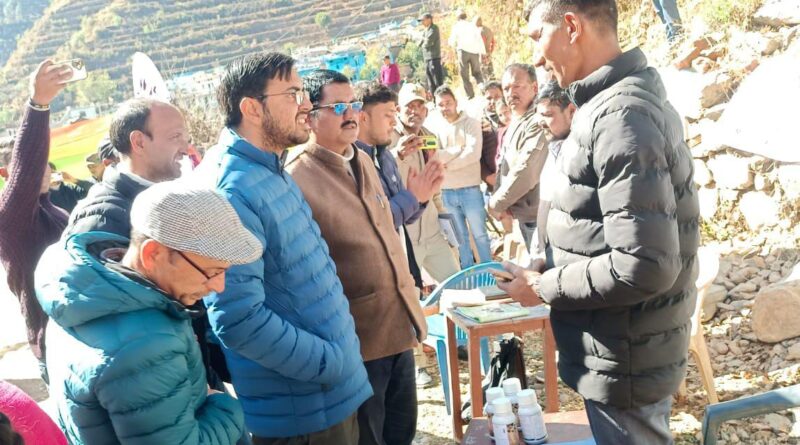 जन-जन की सरकार, जन-जन के द्वार’ के तहत बीरोंखाल के भरोली में बहुउद्देश्यीय शिविर आयोजित