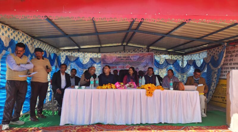 जन-जन की सरकार, जन-जन के द्वार अभियान के तहत यमकेश्वर में बहुउद्देश्यीय शिविर आयोजित