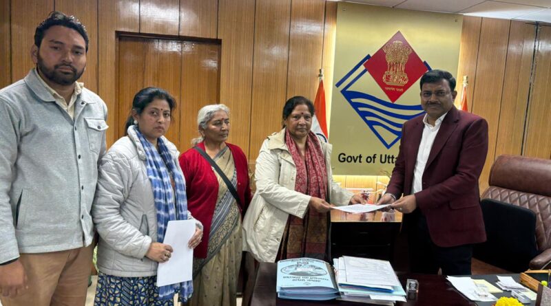 अंकिता न्याय यात्रा संयुक्त संघर्ष मंच ने मुख्य सचिव से की मुलाकात