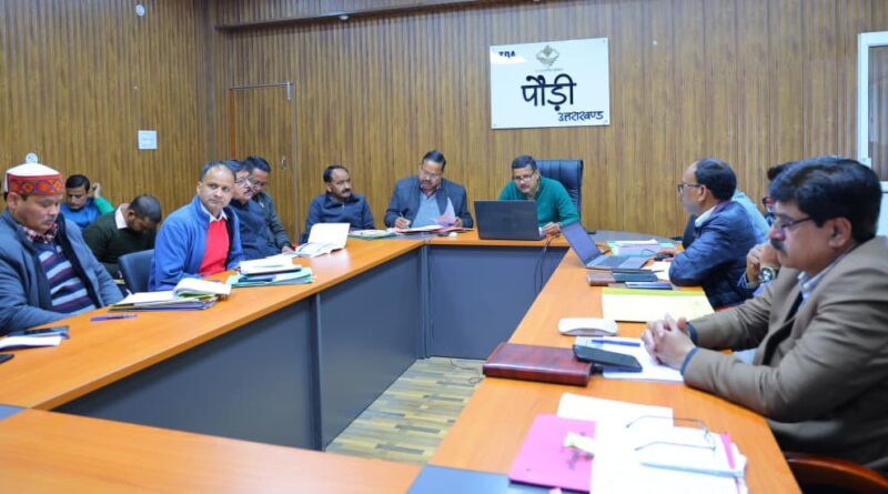 मुख्य विकास अधिकारी ने 10 मार्च तक शत-प्रतिशत व्यय करने के दिए निर्देश सुनिश्चित करें
