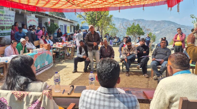 विकासखंड पौड़ी की न्याय पंचायत में बहुउद्देश्यीय शिविरचरधार हुआ आयोजित
