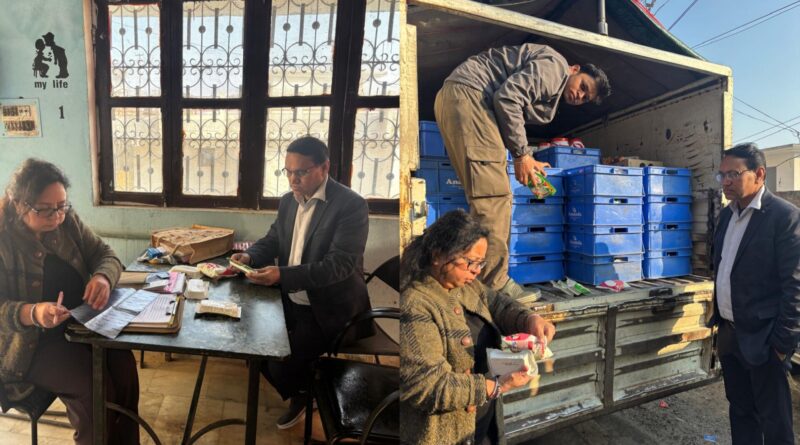 होली से पहले खाद्य सुरक्षा विभाग का विशेष अभियान, 13 नमूने जांच को भेजे