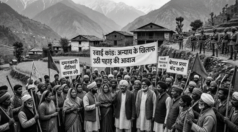 रवाईं कांड: अन्याय के खिलाफ उठी पहाड़ की आवाज