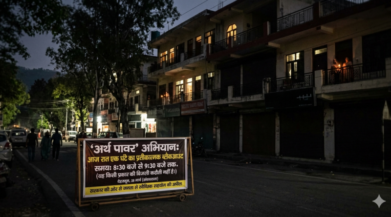अर्थ पावर’ अभियान: आज रात एक घंटे का प्रतीकात्मक ब्लैकआउट