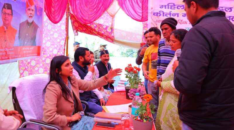 विकासखंड एकेश्वर की न्याय पंचायत पातल में बहुउद्देश्यीय शिविर, 150 लाभार्थियों को मिला योजनाओं का लाभ