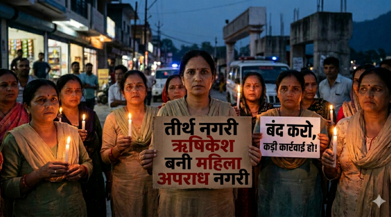 तीर्थ नगरी ऋषिकेश में महिला अपराधों का बढ़ता ग्राफ, दुष्कर्म और ब्लैकमेलिंग के ताजा मामले से हड़कंप