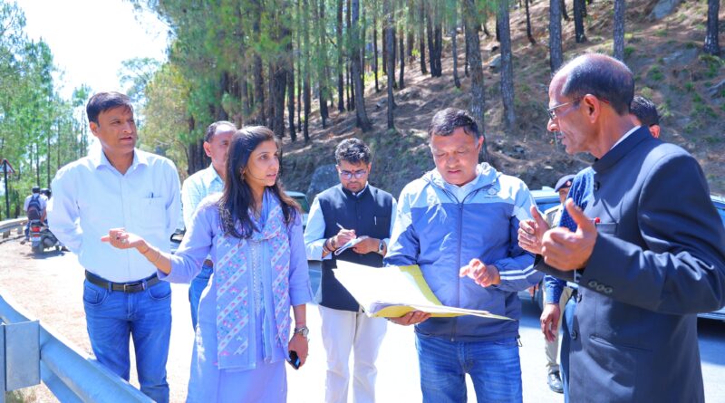लैंसडाउन में बनेगा एडवेंचर पार्क, डीएम ने पालकोट भूमि का किया निरीक्षण