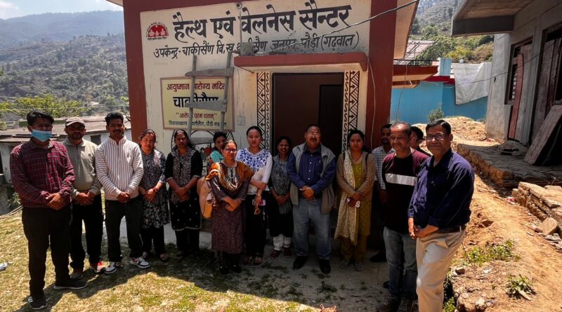 सीएमओ ने थलीसैंण क्षेत्र में स्वास्थ्य सेवाओं का लिया जायजा, संस्थागत प्रसव पर दिया जोर