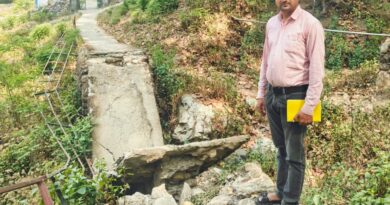 प्रशासन का त्वरित एक्शन: क्षतिग्रस्त डाट पुलिया के पुनर्निर्माण को मंजूरी