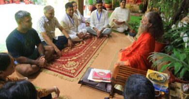 परमार्थ निकेतन में तीन दिवसीय मौन रिट्रीट का दिव्य समापन