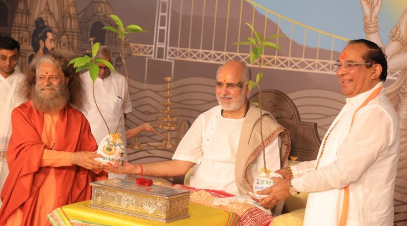 परमार्थ निकेतन में श्रीमद्भागवत कथा का भव्य शुभारम्भ, संतों के सान्निध्य में उमड़ा श्रद्धा का सागर