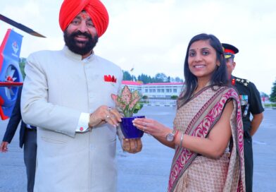 दो दिवसीय दौरे पर लैंसडाउन पहुंचे राज्यपाल गुरमीत सिंह