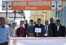 नो व्हीकल डे पर न्यायिक अधिकारियों ने दिया पर्यावरण संरक्षण का संदेश