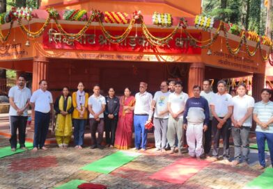 ताड़केश्वर धाम में हरित योग, स्वास्थ्य और पर्यावरण संरक्षण का दिया संदेश