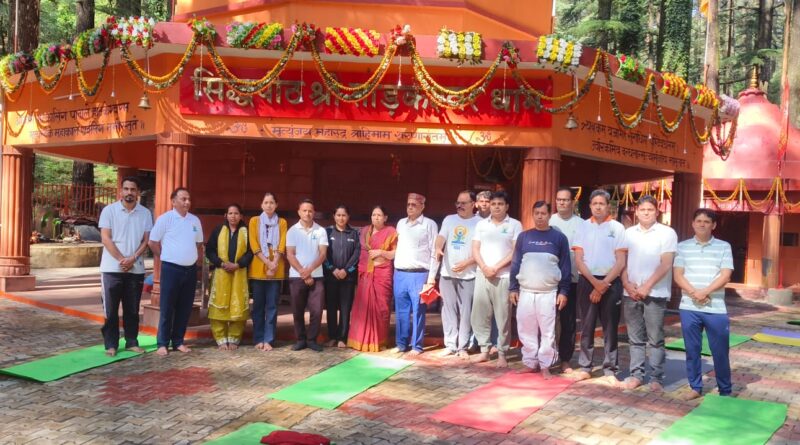 ताड़केश्वर धाम में हरित योग, स्वास्थ्य और पर्यावरण संरक्षण का दिया संदेश
