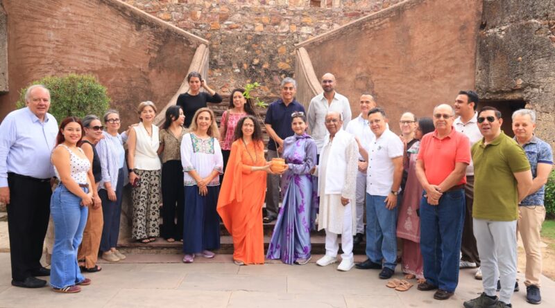 राजदूत सम्मेलन में गूंजी आध्यात्मिक कूटनीति की आवाज, साध्वी भगवती सरस्वती ने दिया वैश्विक शांति का संदेश