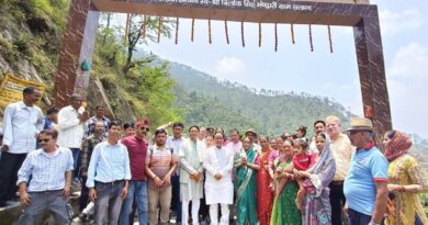 पाबौ क्षेत्र को 4.85 करोड़ की विकास परियोजनाओं की सौगात, मंत्री डॉ. धन सिंह रावत ने किया शिलान्यास व लोकार्पण