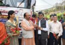 सोमनाथ स्वाभिमान यात्रा दल को विधायक राजकुमार पोरी ने किया रवाना