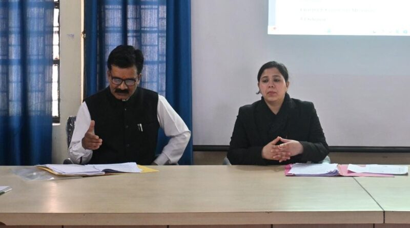 ग्रामीण विवादों के सौहार्दपूर्ण समाधान को लेकर सामुदायिक मध्यस्थता पर प्रशिक्षण