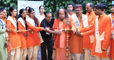 परमार्थ निकेतन में गंगा जागरूकता एवं गंगा आरती प्रशिक्षण कार्यशाला की 14वीं श्रृंखला का शुभारंभ
