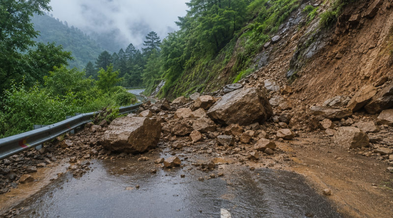 पौड़ी में भारी बारिश का असर, 34 सड़कें अब भी बंद, कई मार्गों पर यातायात ठप