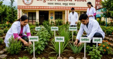 पौड़ी के 34 आयुष्मान आरोग्य मंदिरों में बनेंगे औषधीय उद्यान